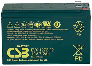 Аккумуляторная батарея CSB EVX1272 F2 29157