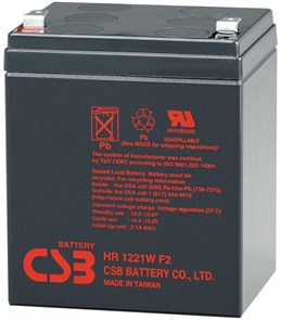 Аккумуляторная батарея CSB HR1221W F2 29177