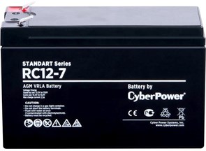 Аккумуляторная батарея CyberPower RC 12-7 29221