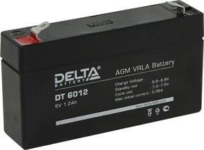 Аккумуляторная батарея Delta DT 6012 29250