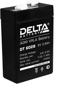 Аккумуляторная батарея Delta DT 6028 29251