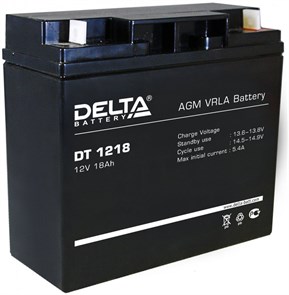 Аккумуляторная батарея Delta DT1218 29256