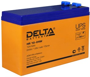 Аккумуляторная батарея Delta HR12-24W 29306