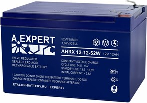 Аккумуляторная батарея Etalon Battery A.EXPERT AHRX 12-12-52W 29325