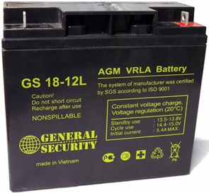 Аккумуляторная батарея General Security GS18-12L 29423