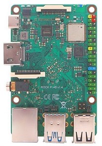 Одноплатный компьютер Radxa ROCK Pi 4 Model A 4GB (RK3399/4GB) OEM 32246