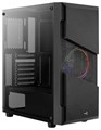 Корпус AeroCool Menace Saturn FRGB-G-BK-v1 Black 15040 - фото 17848