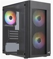 Корпус AeroCool Hexform-G-BK-V2 Black 17032 - фото 21534