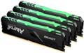 Оперативная память 32Gb DDR4 2666MHz Kingston Fury Beast RGB (KF426C16BBAK4/32) (4x8Gb KIT) 22062 - фото 32388